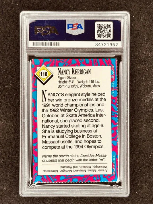 Nancy Kerrigan signed 1993 SI for Kids Skating RC PSA/DNA slab - AutographsForSale.com