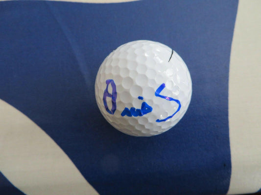 Ollie Schniederjans autographed golf ball - AutographsForSale.com