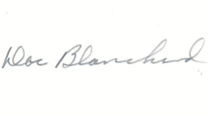 Doc Blanchard signed index card framed Army 8x10 photo JSA - AutographsForSale.com