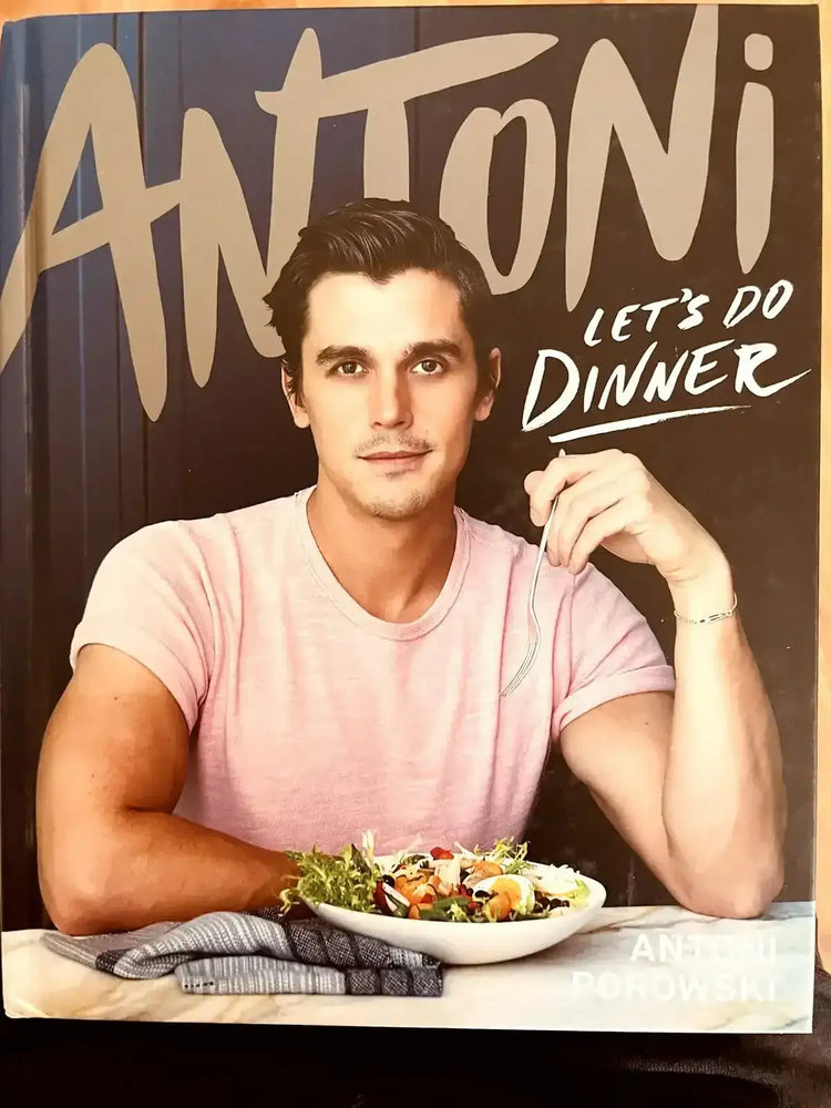 Antoni Porowski autographed Let’s Do Dinner cookbook - AutographsForSale.com