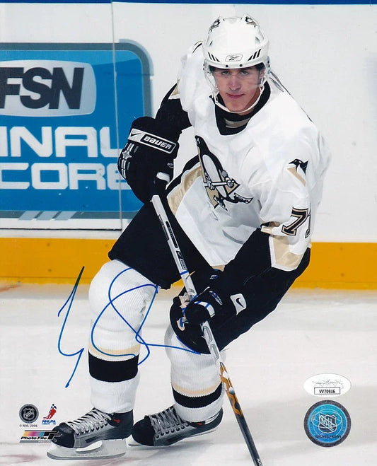 Evgeni Malkin autographed Pittsburgh Penguins 8x10 photo JSA - AutographsForSale.com