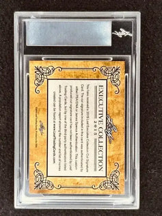 Alan Page 2015 Leaf Masterpiece Cut Signature certified signed card 1/1 JSA Vikings - AutographsForSale.com