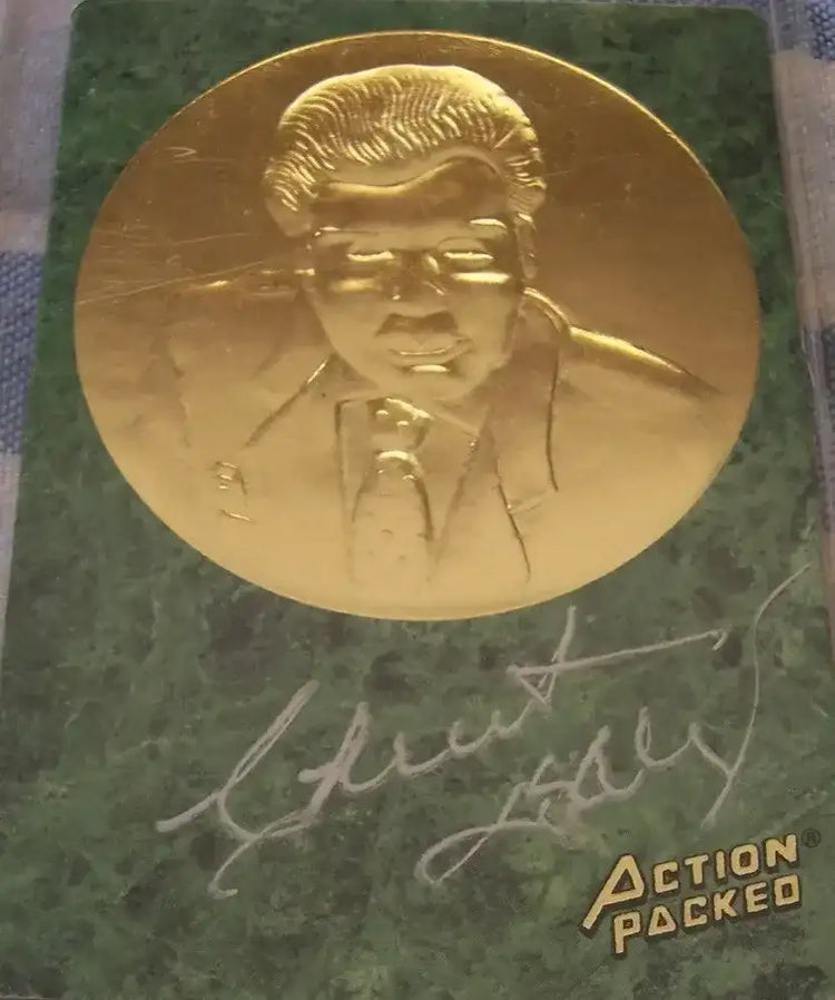 Chuck Daly certified signed 1994 Action Packed Hall of Fame card 1992 Dream Team - AutographsForSale.com