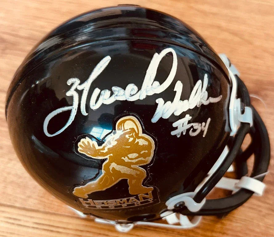 49 autographed Heisman mini helmets Tony Dorsett Barry Sanders Roger Staubach Charles Woodson JSA - AutographsForSale.com