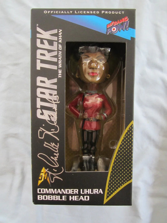 Nichelle Nichols signed Star Trek Wrath of Khan movie Uhura bobblehead doll JSA - AutographsForSale.com