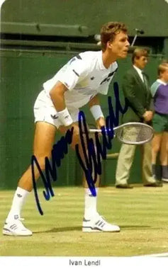 Ivan Lendl signed 1986 Fax Pax tennis card BAS certified grade 10 - AutographsForSale.com