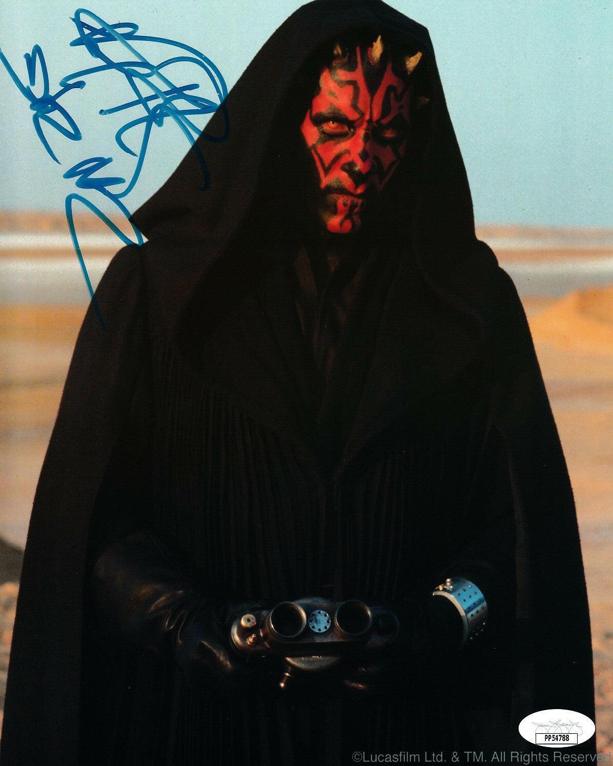 Ray Park signed Star Wars Episode I 8x10 movie photo w/ Darth Maul JSA - AutographsForSale.com