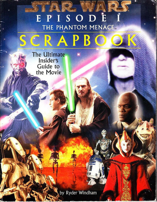 Star Wars Episode One The Phantom Menace Movie Scrapbook - AutographsForSale.com