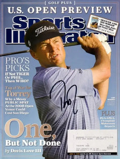 4 signed SI Golf Plus magazines Michael Campbell Miguel Jimenez Davis Love Hal Sutton - AutographsForSale.com