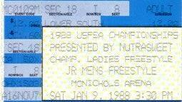 1988 US Figure Skating Championships ticket stub Debi Thomas - AutographsForSale.com