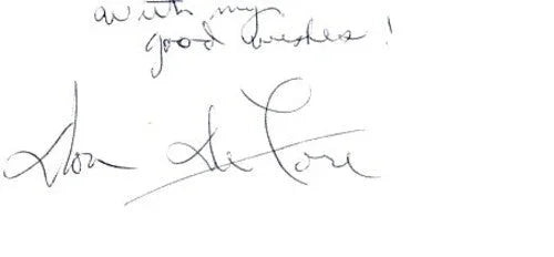 Don DeFore autograph cut signature with with My Good Wishes - AutographsForSale.com