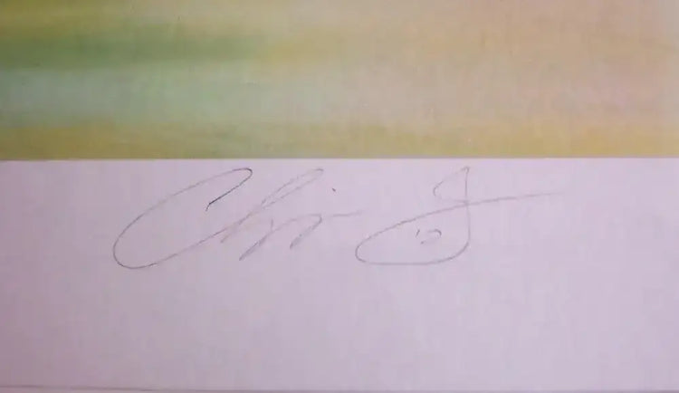 Chipper Jones signed Atlanta Braves giclee art print framed - AutographsForSale.com