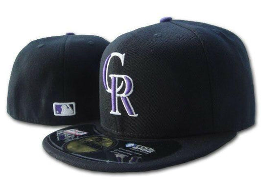 Colorado Rockies New Era game model fitted cap or hat NEW - AutographsForSale.com