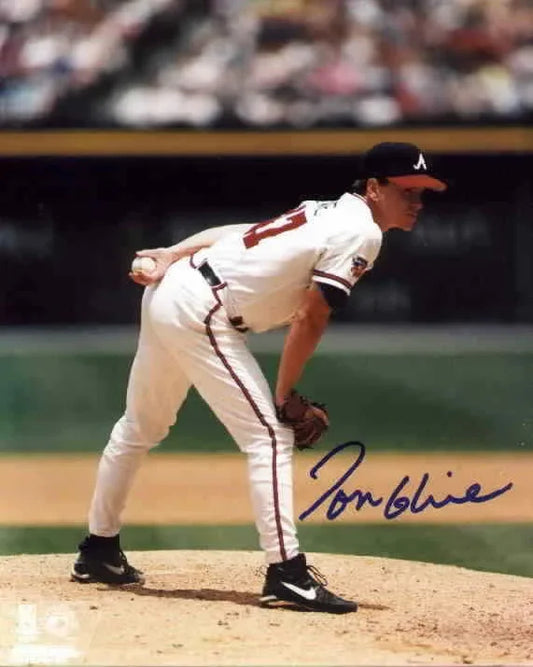 Tom Glavine autographed Atlanta Braves 8x10 photo - AutographsForSale.com