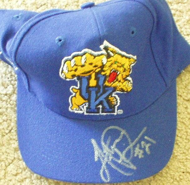 Artose Pinner autographed Kentucky Wildcats cap or hat - AutographsForSale.com