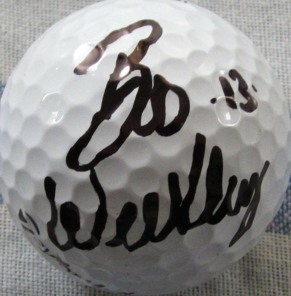 Boo Weekley signed 2013 Farmers Insurance Open tournament Used TaylorMade golf ball - AutographsForSale.com