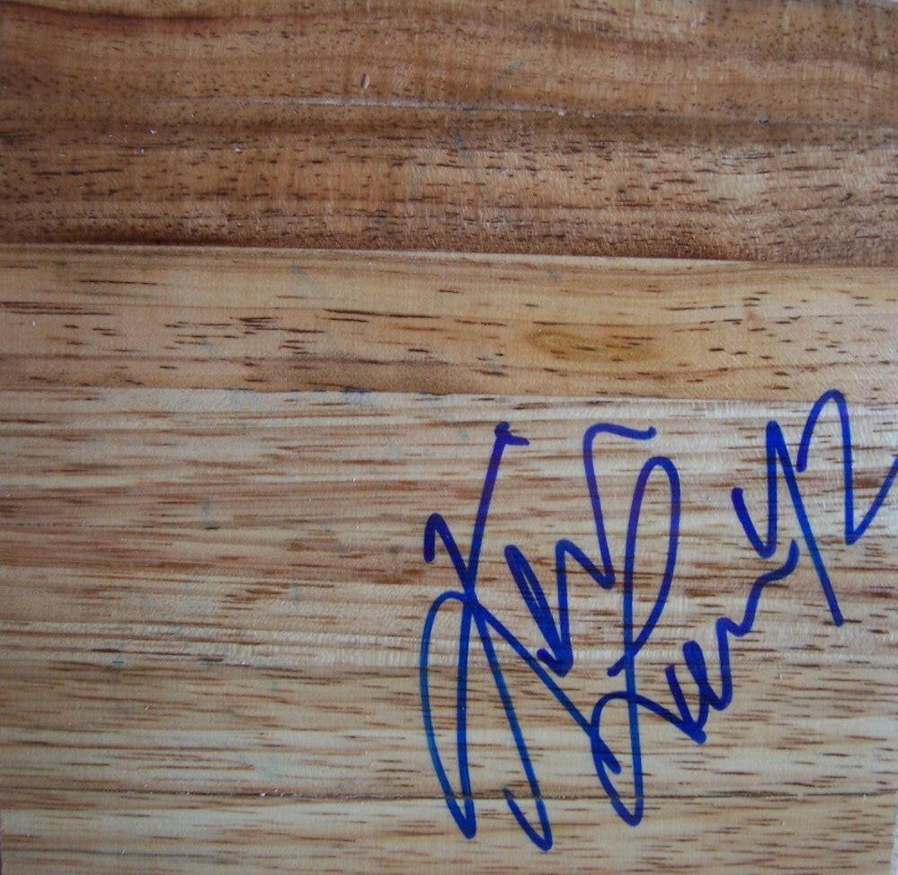 Kevin Love autographed 6x6 basketball hardwood floor UCLA Cavaliers - AutographsForSale.com