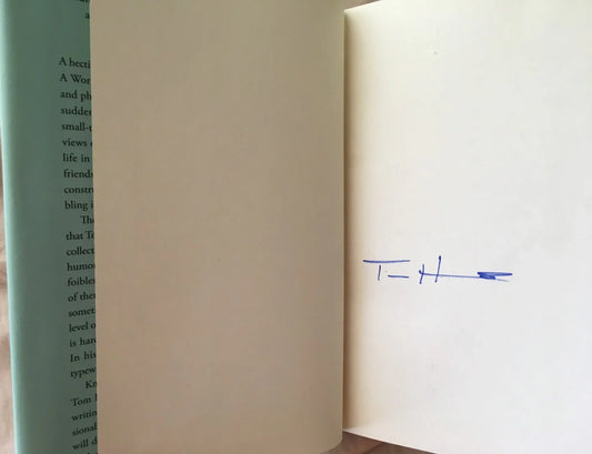 Tom Hanks autographed Uncommon Type hardcover 1st edition book - AutographsForSale.com
