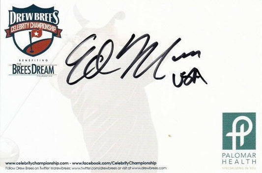 Ed Moses autographed 4x6 Signature card - AutographsForSale.com