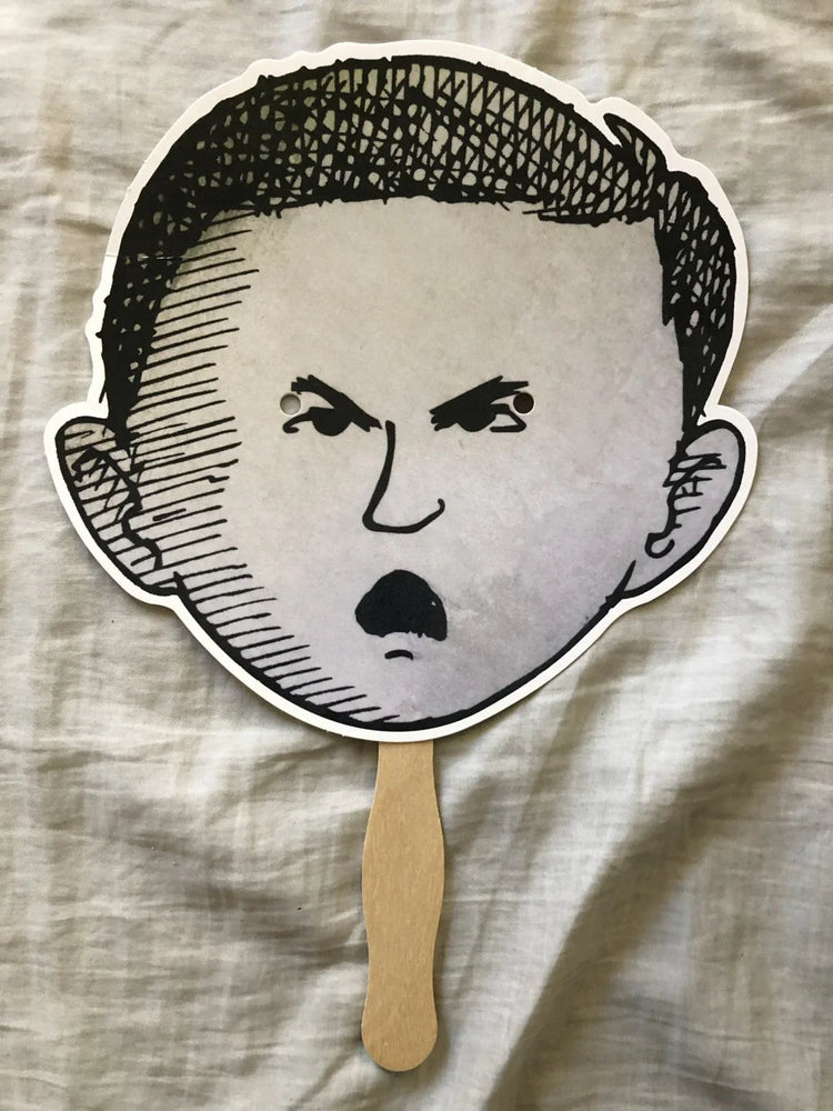 Legion 2018 Comic-Con promo fan mask on a stick - AutographsForSale.com