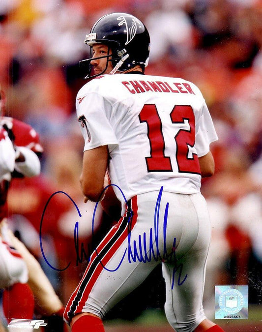 Chris Chandler autographed Atlanta Falcons 8x10 photo - AutographsForSale.com