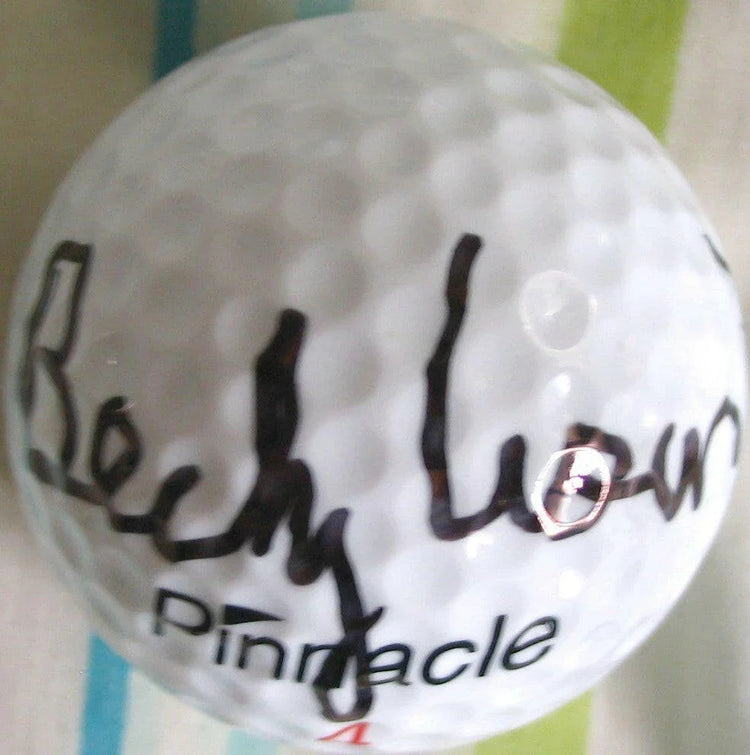 Becky Iverson LPGA autographed golf ball - AutographsForSale.com