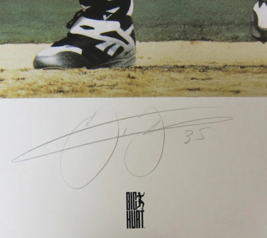 Frank Thomas autographed Chicago White Sox lithograph framed - AutographsForSale.com