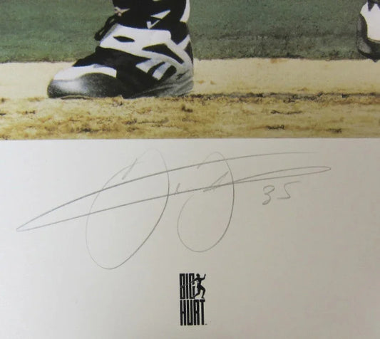 Frank Thomas autographed Chicago White Sox lithograph framed - AutographsForSale.com