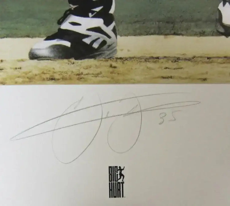 Frank Thomas autographed Chicago White Sox lithograph framed - AutographsForSale.com