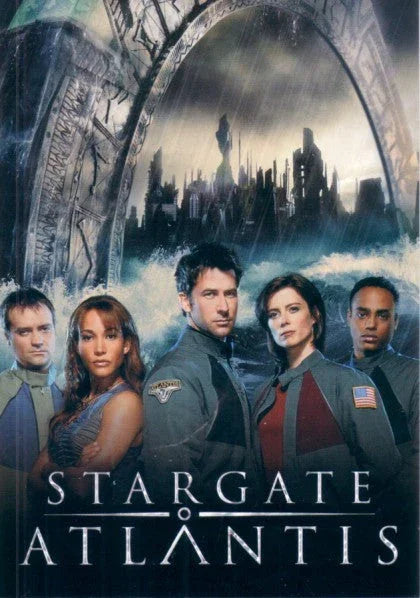 Stargate Atlantis cast 2005 SDCC 4x6 promo card - AutographsForSale.com