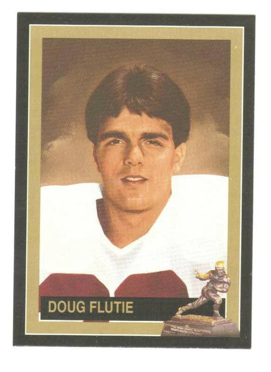 Doug Flutie Boston College Eagles 1984 Heisman Winner card - AutographsForSale.com