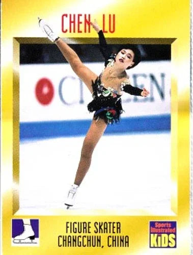 Chen Lu 1996 Sports Illustrated for Kids skating Rookie Card - AutographsForSale.com