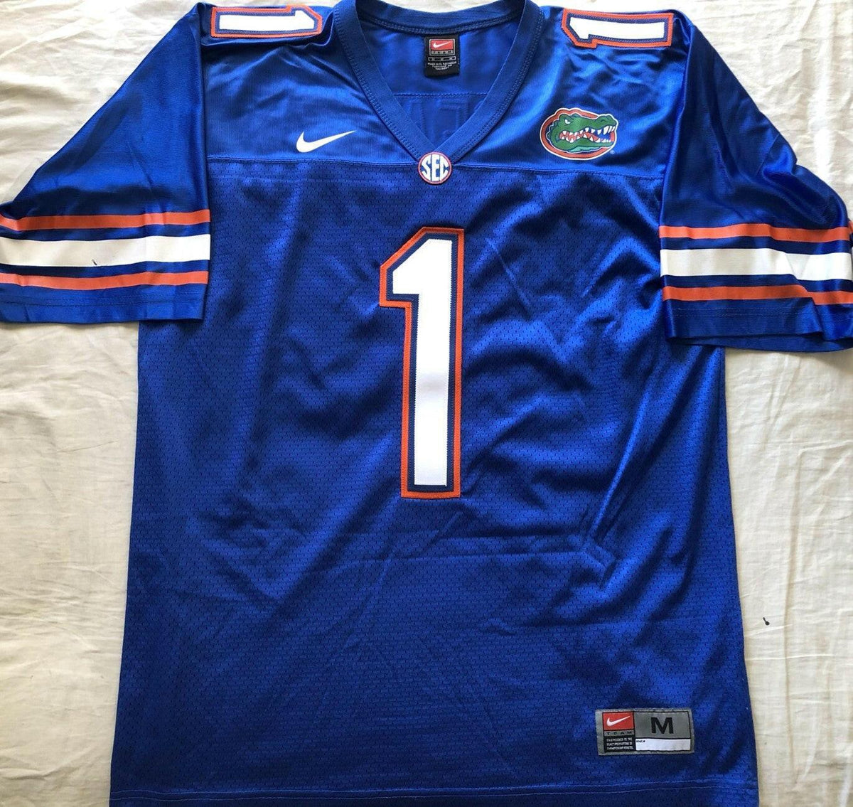 Vernon Hargreaves Florida Gators Nike blue jersey - AutographsForSale.com