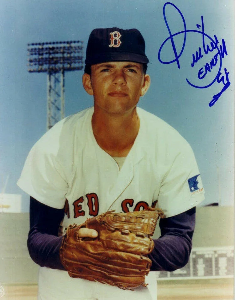Bill Spaceman Lee signed Red Sox 8x10 photo Earth Dated 98 - AutographsForSale.com