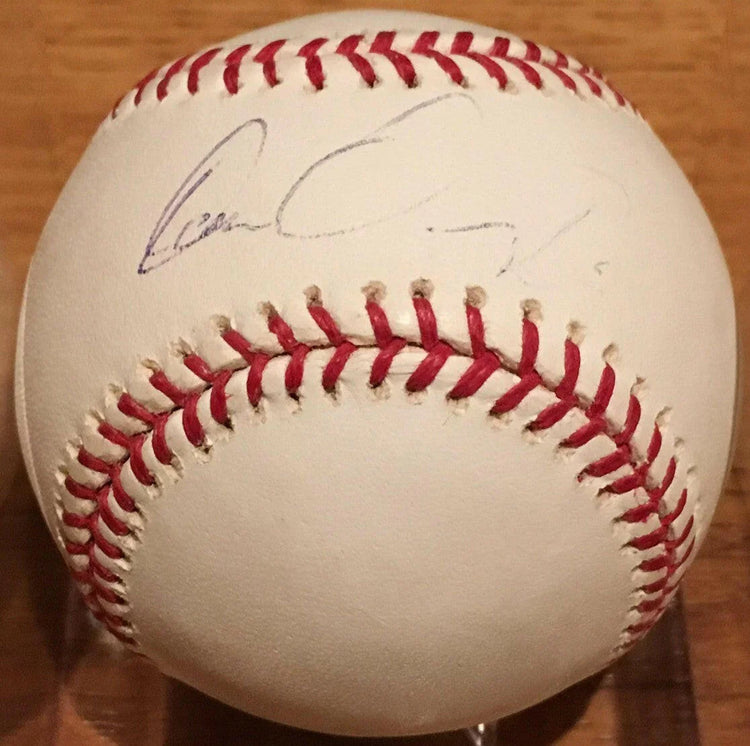 Carlos Gonzalez autographed MLB baseball Rockies - AutographsForSale.com