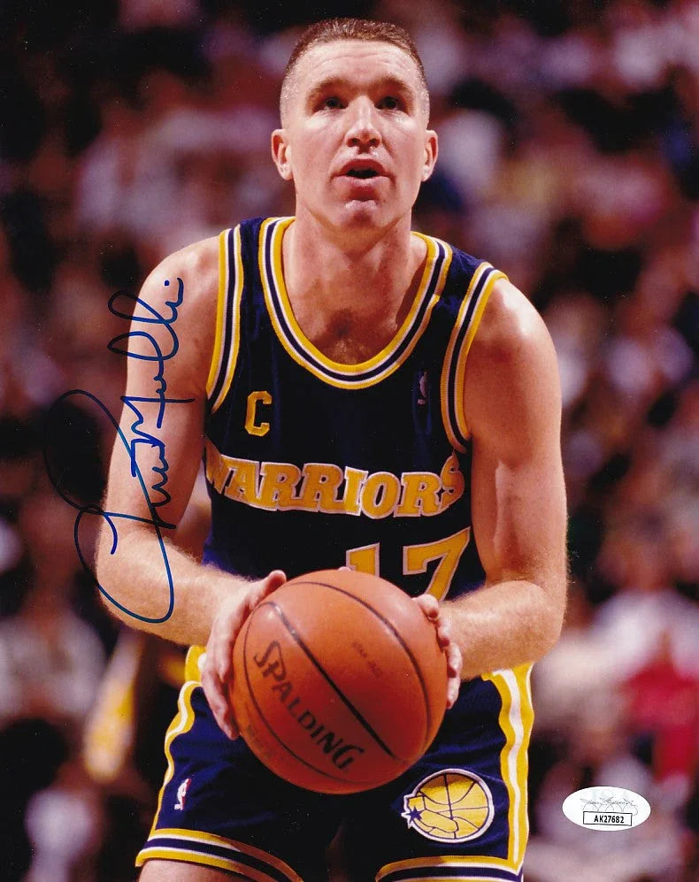 Chris Mullin signed Golden State Warriors 8x10 photo JSA - AutographsForSale.com