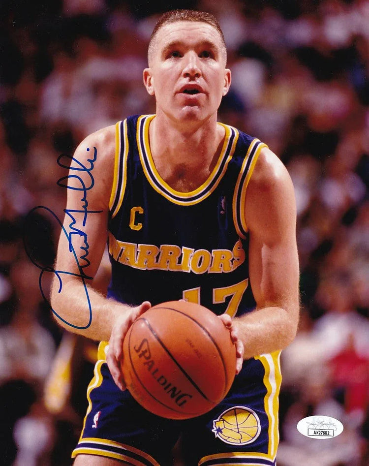 Chris Mullin signed Golden State Warriors 8x10 photo JSA - AutographsForSale.com