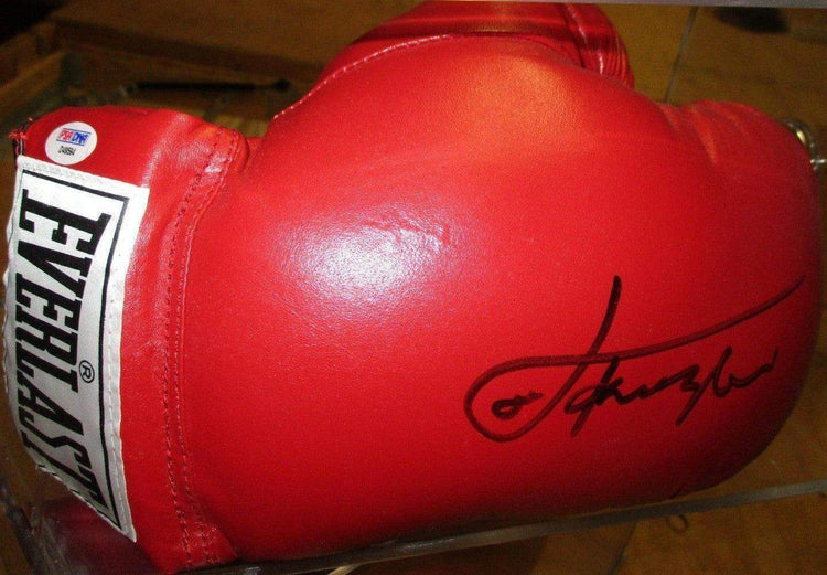 Joe Frazier autographed Everlast Boxing Glove PSA/DNA - AutographsForSale.com