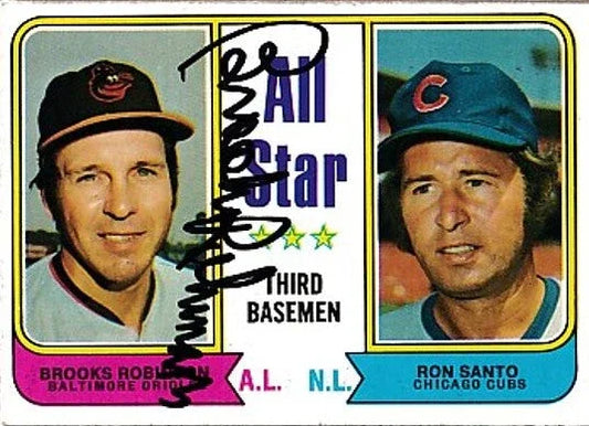 Brooks Robinson autographed Baltimore Orioles 1974 Topps All-Star card - AutographsForSale.com