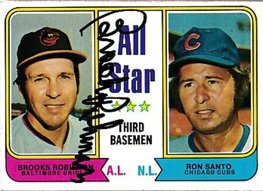 Brooks Robinson autographed Baltimore Orioles 1974 Topps All-Star card - AutographsForSale.com