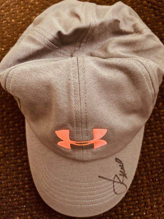 Jordan Spieth autographed Under Armour gray golf cap JSA - AutographsForSale.com