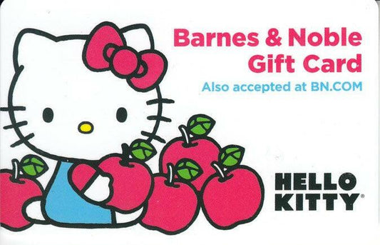 Hello Kitty Barnes & Noble gift card - AutographsForSale.com