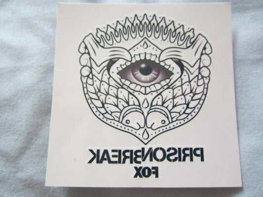 Prison Break 2016 Comic-Con promo temporary tattoo - AutographsForSale.com