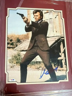 Clint Eastwood signed Dirty Harry 11x14 movie photo framed PSA/DNA - AutographsForSale.com