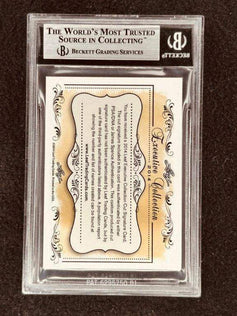 Tony Canadeo 2014 Leaf Masterpiece Cut Signature certified autograph card 1/1 JSA Packers - AutographsForSale.com