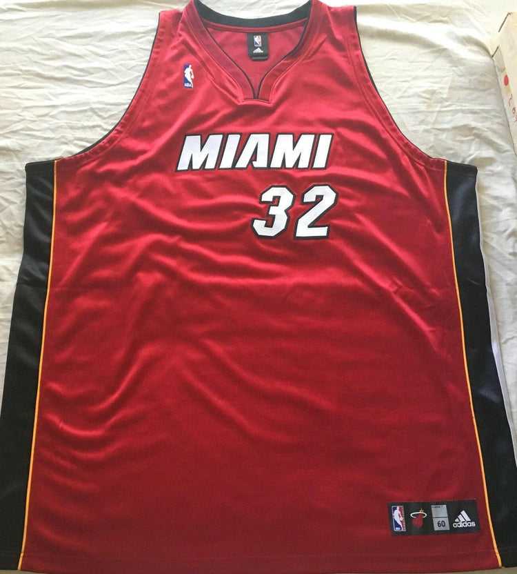 Shaquille O'Neal Miami Heat 2006 NBA Finals Adidas game model jersey - AutographsForSale.com