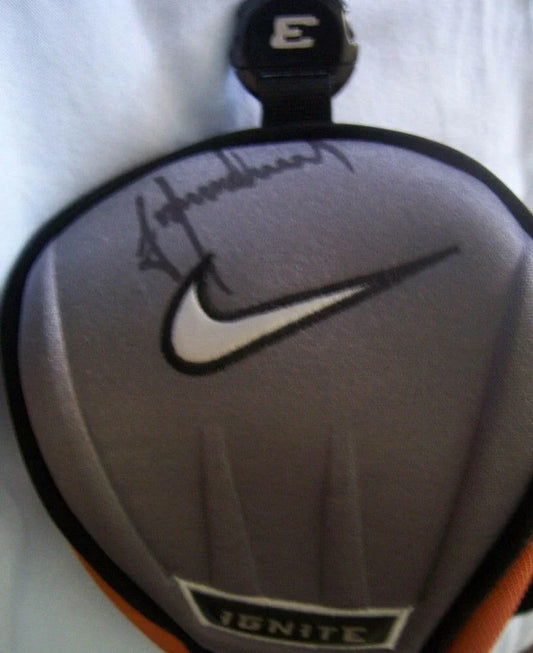 Trevor Immelman signed Nike golf Ignite 3 Wood Head cover - AutographsForSale.com