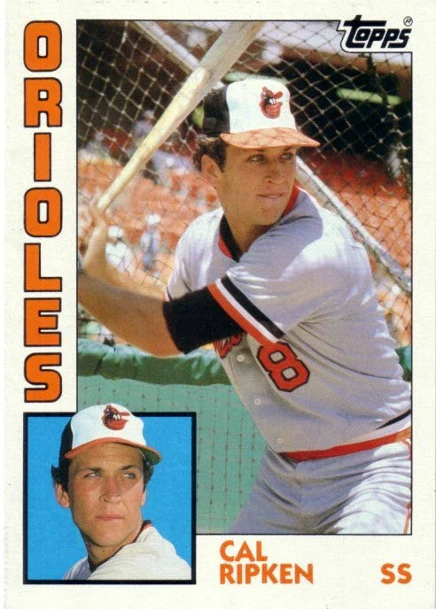 Cal Ripken Baltimore Orioles 1984 Topps Super 5x7 jumbo card - AutographsForSale.com