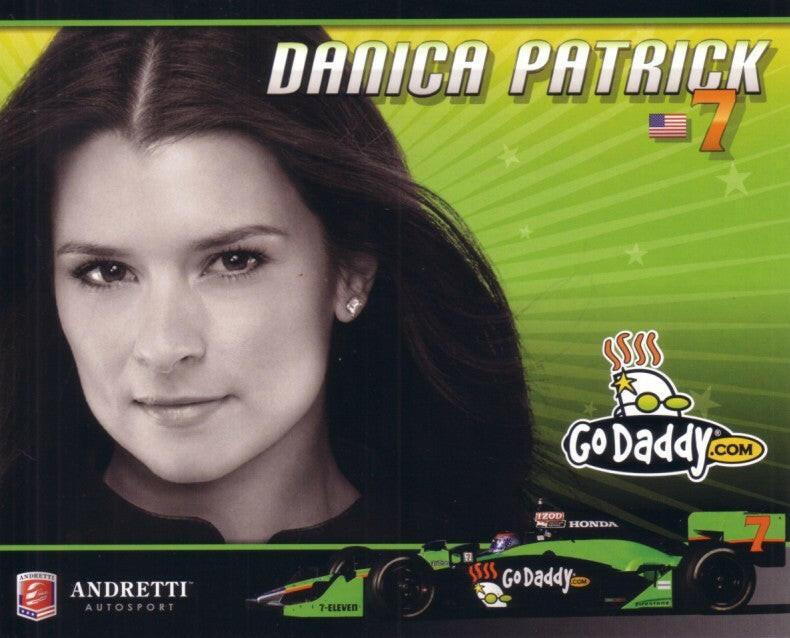 Danica Patrick 2010 Andretti IRL Racing photo card - AutographsForSale.com
