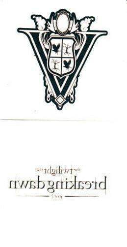 Twilight Breaking Dawn Part 2 movie 2012 SDCC 2 temporary tattoos - AutographsForSale.com